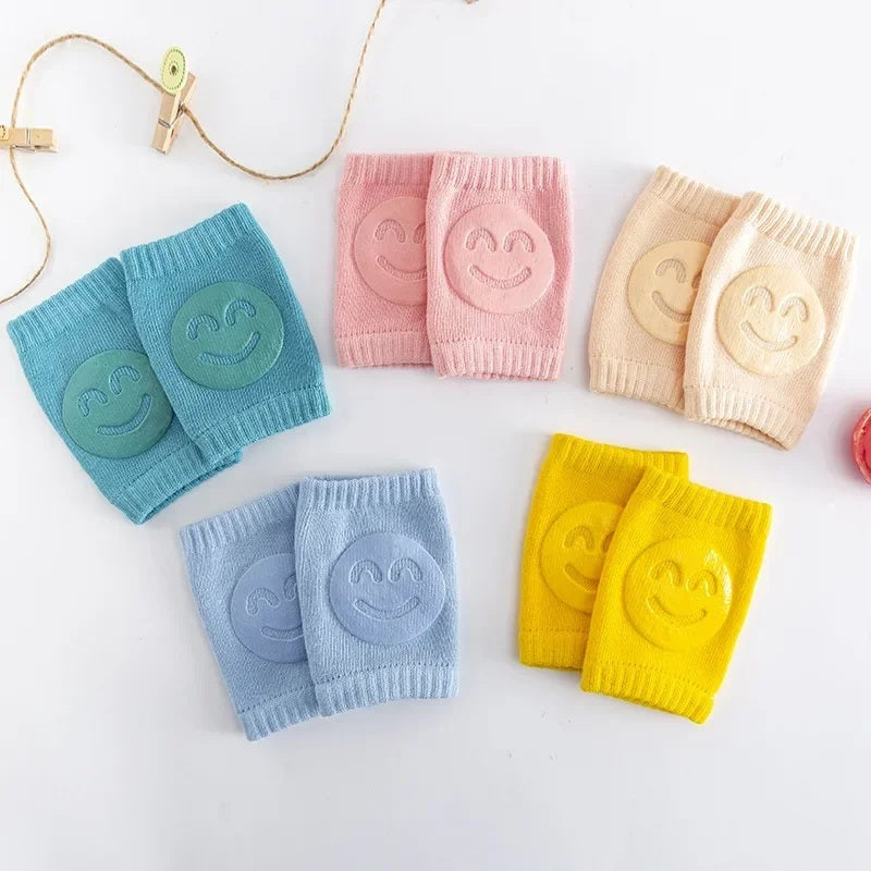 Wunder Baby Baumwoll-Knieschoner – Weich, Atmungsaktiv & Rutschfest (5er-Pack)