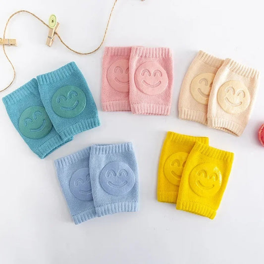 Wunder Baby Baumwoll-Knieschoner – Weich, Atmungsaktiv & Rutschfest (5er-Pack)